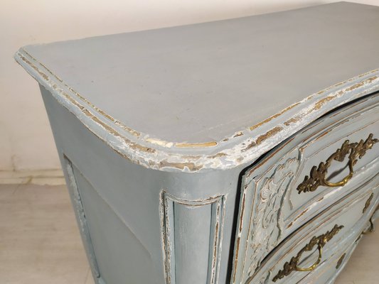 Louis XV Gray Blue Dresser for sale at Pamono
