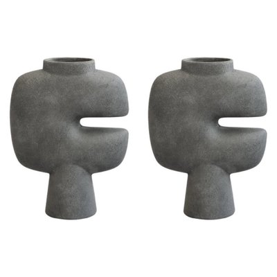 Tribal Vase Medio Dark Gray 【公式通販】