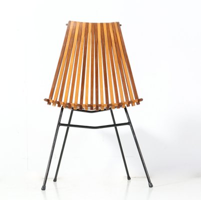 Mid Century Modern Model 218 Side Chair by Youk van Sliedress for