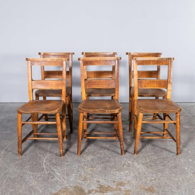 Church Chapel Dining Chair in Elm, 1940s for sale at Pamono