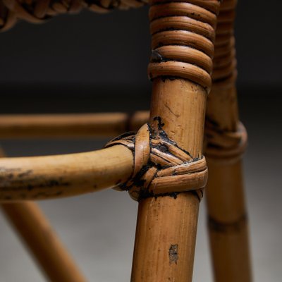 Bamboo High Back Chair