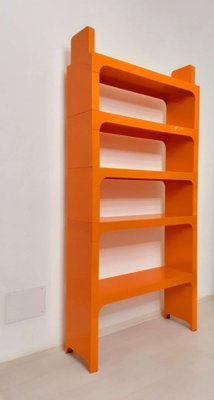 Modular Bookshelf by Olaf Von Bohr for Kartell, Italy, 1960s, Set