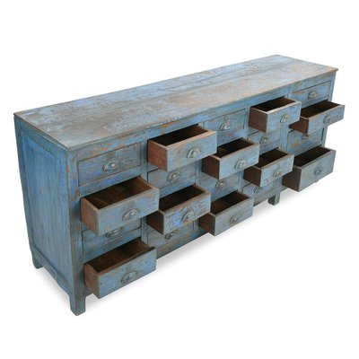 Wooden Workshop Furniture with 24 Drawers for sale at Pamono