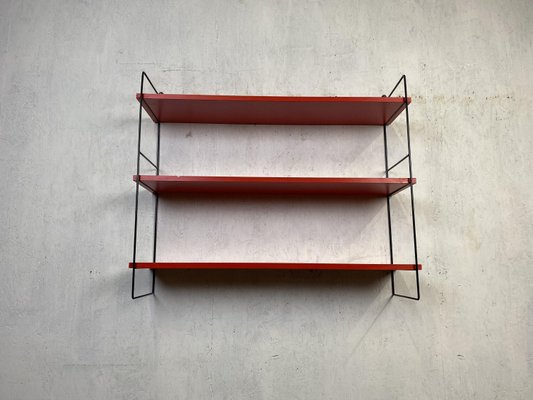 Estantería modular de pared, años 50 en venta en Pamono