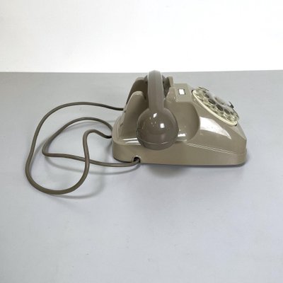 Mid-Century Italian Sip Telephone with Handset Holder Music