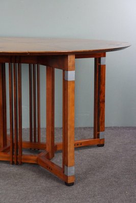 Art Deco Round Decoforma Series Dining Table from Schuitema for