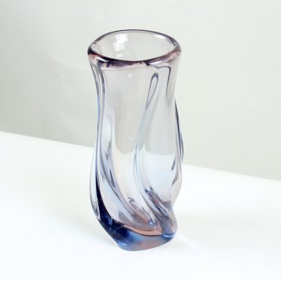 Big Murano Glass Vase by Hospodka, Czechoslovakia, 1960s for sale at Pamono