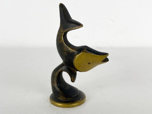 Figurine en Bronze Poisson par Gluttöter pour Hertha Baller