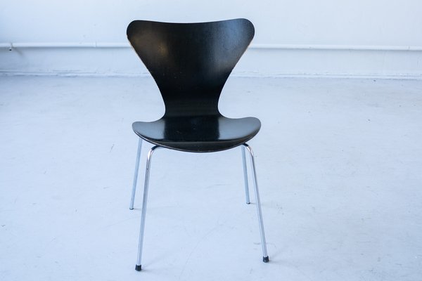 Series 7 Chairs by Arne Jacobsen for Fritz Hansen, 1955, Set of 6
