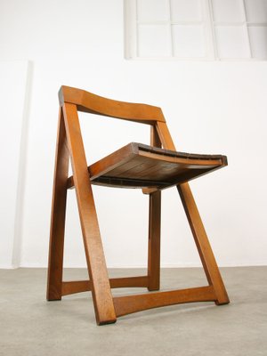 Vintage Trieste Folding Chair attributed to Aldo Jacober, 1960s