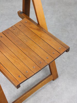 Vintage Trieste Folding Chair attributed to Aldo Jacober, 1960s