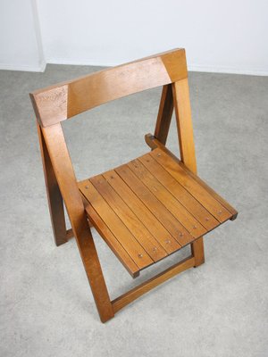 Vintage Trieste Folding Chair attributed to Aldo Jacober