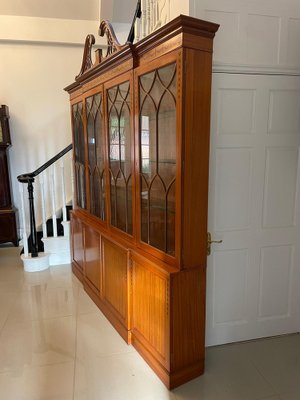 Small online breakfront cabinet