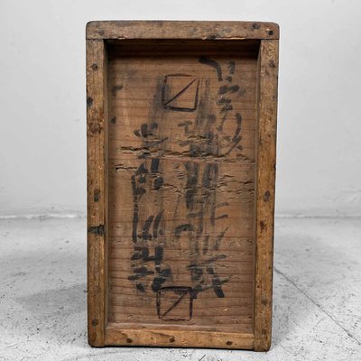 Handcrafted Chinese Inkstone Zuizhou Stone with Wooden Box