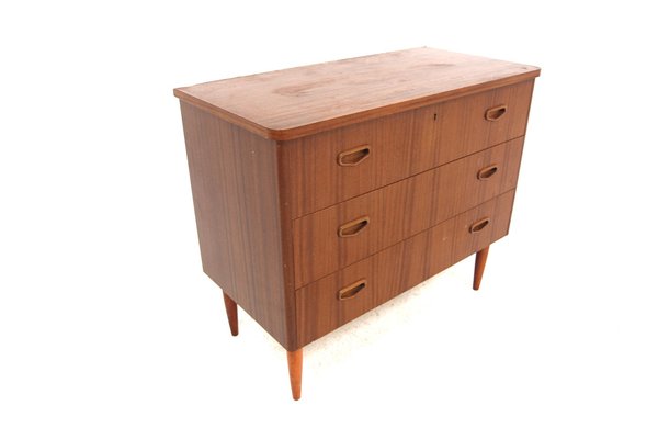 Scandinavian Mahogany Dresser Sweden 1960s