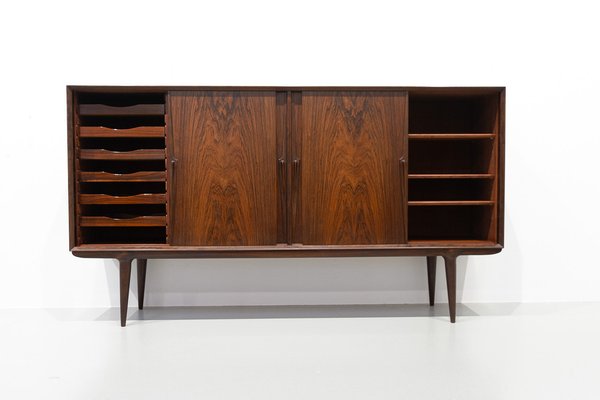 Vintage Danish Rosewood Credenza by Gunni Omann for Omann Jun