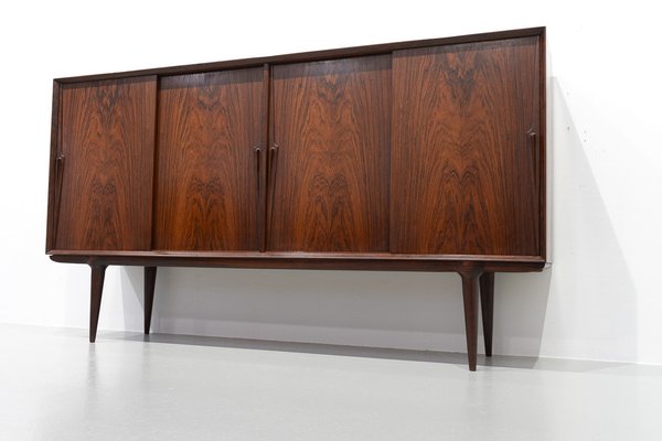 Vintage Danish Rosewood Credenza by Gunni Omann for Omann Jun