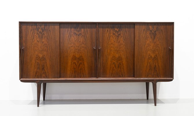 Vintage Danish Rosewood Credenza by Gunni Omann for Omann Jun Vintage Danish Rosewood Credenza by Gunni Omann for Omann Jun