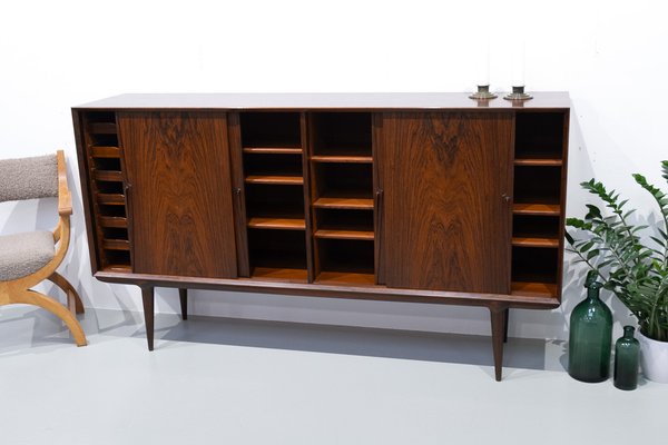 Vintage Danish Rosewood Credenza by Gunni Omann for Omann Jun