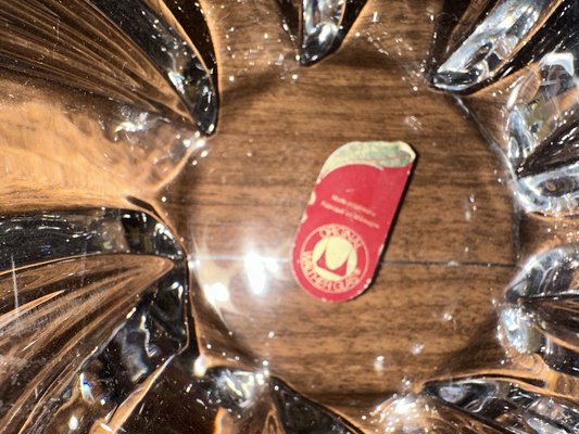 Crystal Shell Bowl by Walther Glas for sale at Pamono