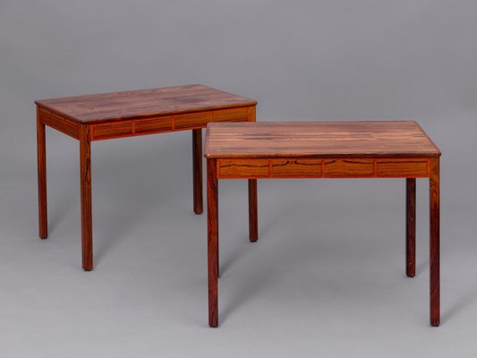Rosewood side sales tables for sale