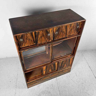 Mid-Century Japanese Cha Tansu Shōwa Tea Cabinet, 1930s for sale
