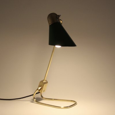 デスクライト　フランス　JUMO Mid-Century French Adjustable Brass Table or Desk Lamp from Jumo