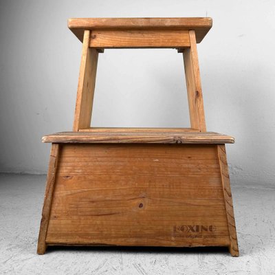 Antique japanese stool sale