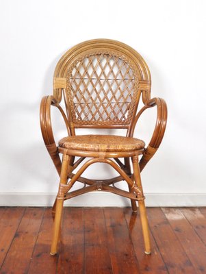 Sessel aus Rattan & Bambus, 20. Jh. bei Pamono kaufen