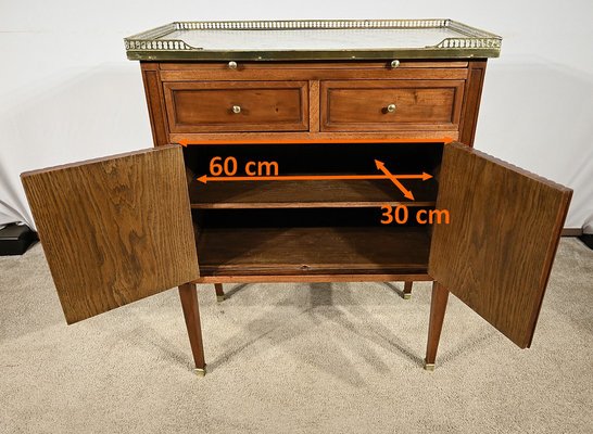 Kleiner Flurschrank aus Mahagoni im Louis XVI-Stil, Ende 19. Jh. bei Pamono kaufen