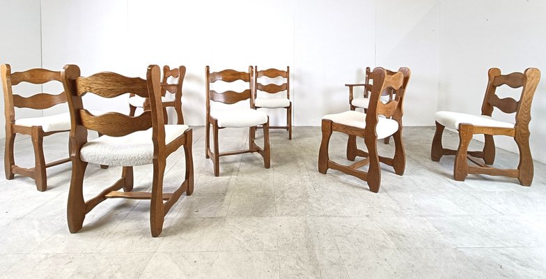 8 vintage dining chairs sale
