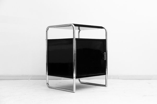 Bauhaus Nightstand by J. Fenyves for Thonet, 1930s for sale at Pamono