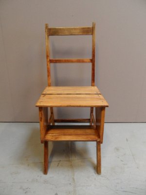 Antique library chair ladder new arrivals