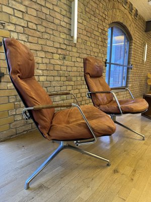 Model Fk-86 Armchairs by Preben Fabricius & Jørgen Kastholm for