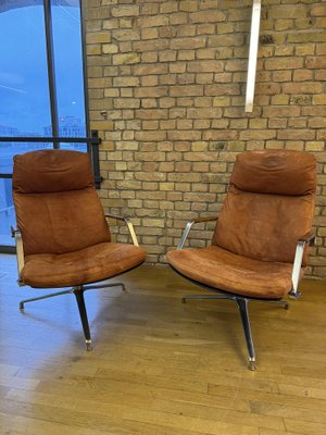 Model Fk-86 Armchairs by Preben Fabricius & Jørgen Kastholm for