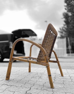 Bamboo sale lounge chair