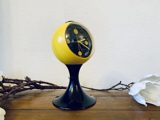 Vintage Space Age Tulip Foot Alarm Clock from Blessing for sale at