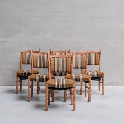6 oak dining chairs for sale deals