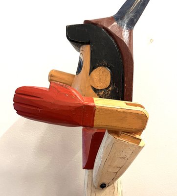 Pinocchio en Bois, 1960s en vente sur Pamono