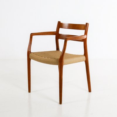 北欧 デンマーク ヴィンテージ JL モラー Model 67 アームチェア Model 67 Dining Chair by Niels Möller for Jl Möller for sale at Pamono