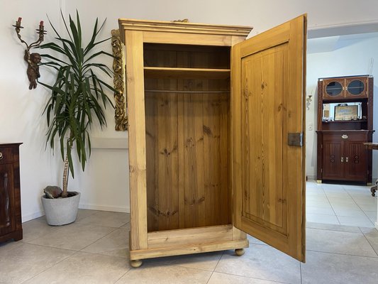 Farmhouse Wardrobe in Natural Wood for sale at Pamono