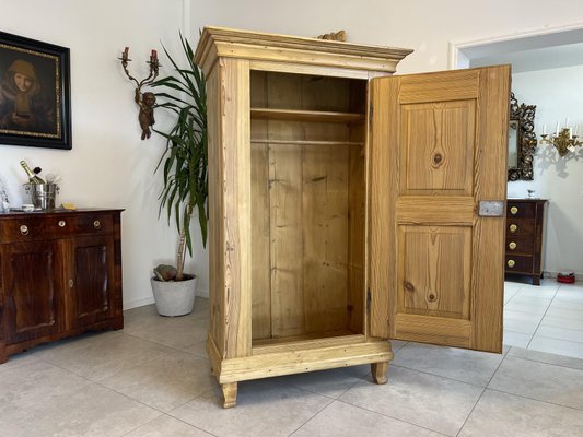 Farmhouse Wardrobe in Natural Wood for sale at Pamono