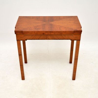 Art deco shop card table