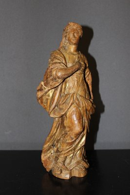 Limewood Figure of Saint, Late 18th Century for sale at Pamono