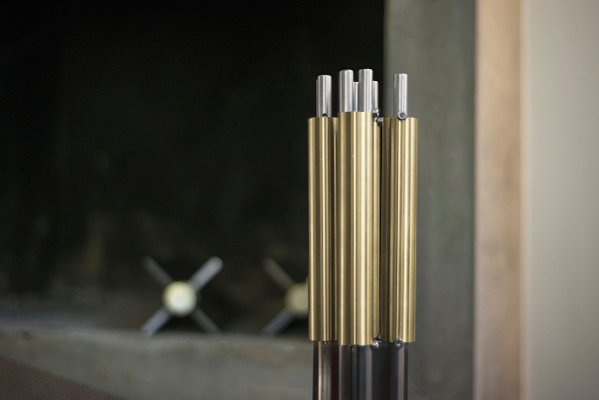 001 02 Fireplace Tools By Edizioni Design For Sale At Pamono