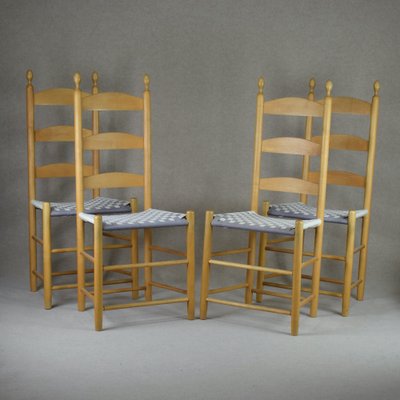 Shaker Straight Chairs from Shaker Workshops 1970s Set of 4 for sale at Pamono