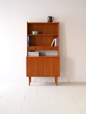 Mid century modular elias desk with shelf online