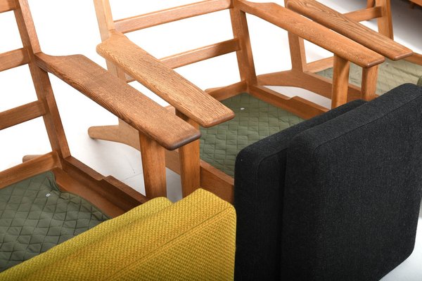 GE-290 Easy Chair by Hans J. Wegner for Getama, 1950s for sale at