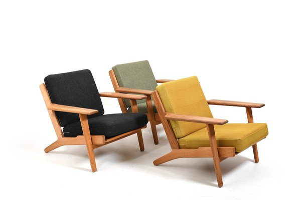 GE 290 Easy Chair by Hans J. Wegner for Getama 1950s for sale at Pamono