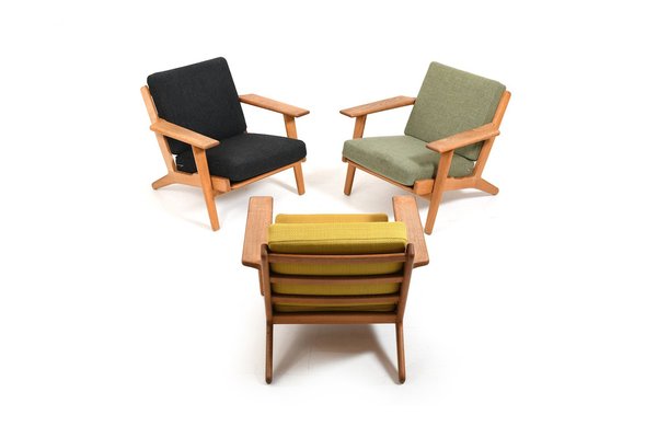 GE-290 Easy Chair by Hans J. Wegner for Getama, 1950s for sale at